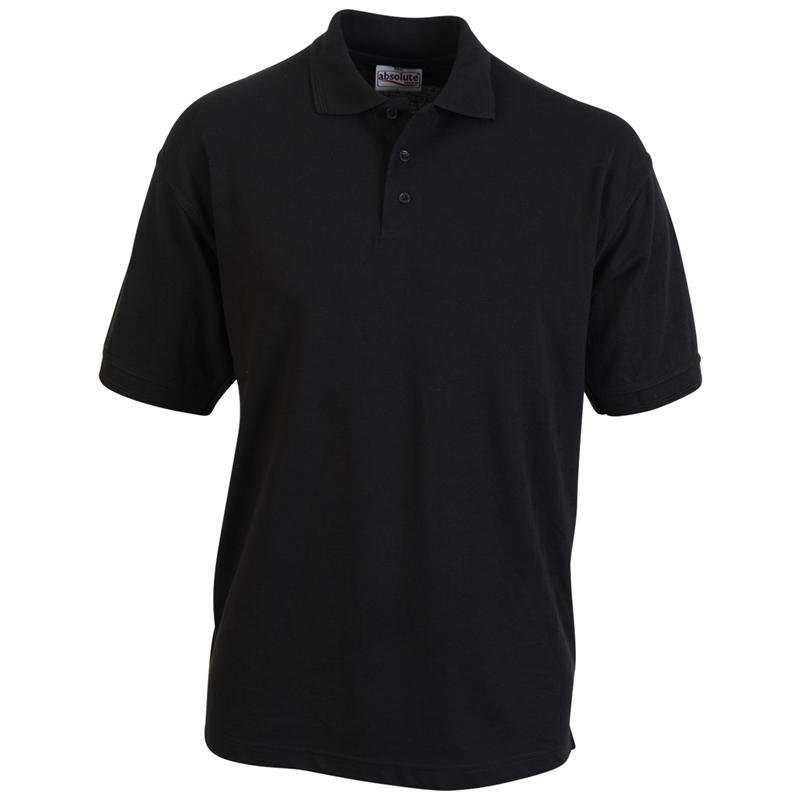 Black Mens Classic Polo Shirt | Poloshirts | Corporate Workwear ...